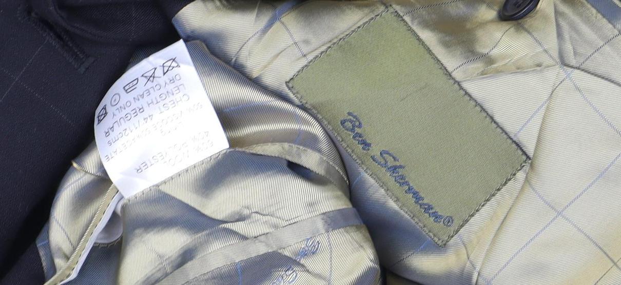 Ben Sherman Black Blazer, size 44 Regular fit.