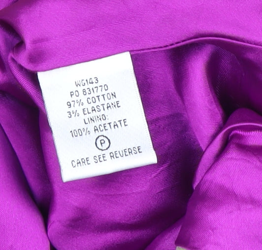 Boden Women's Multicoloured Floral Cotton Skirt, Size 12