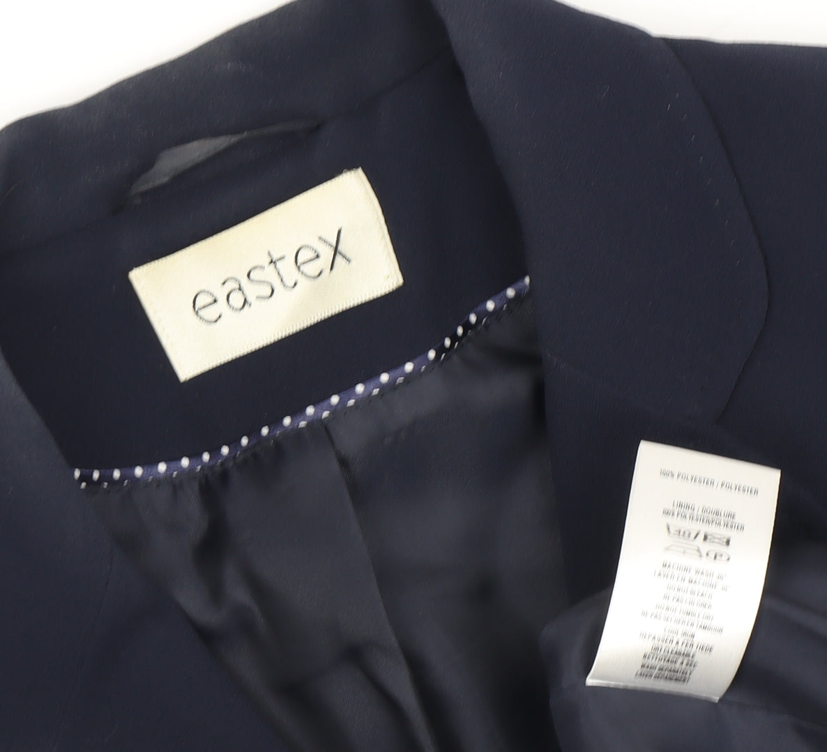 Eastex Women's Blue Blazer Size 14 Classic Business