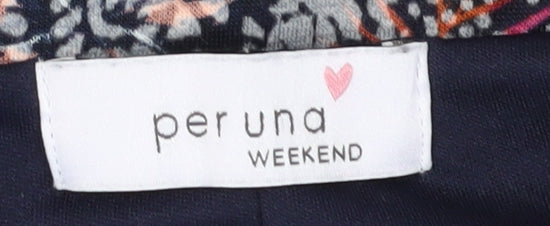 Marks and Spencer Women's Floral Pleated Skirt, Size 16