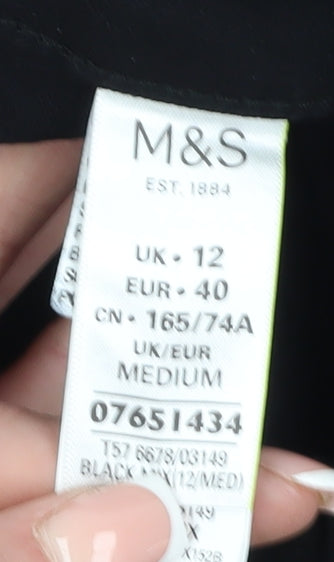 Marks and Spencer Women's Black Skinny Jeans Size 12