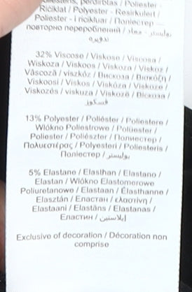 OBJECT Women's Black Pencil Skirt Size 16 Knee Length