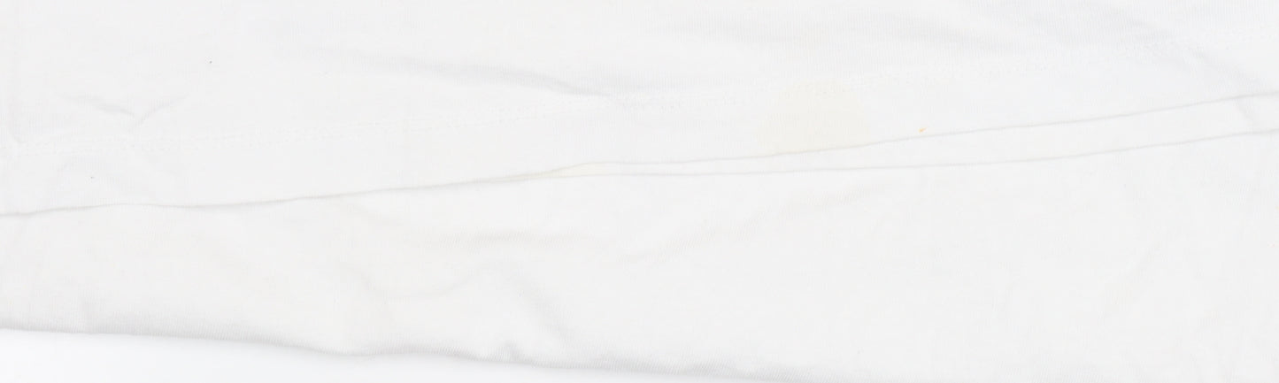 Keith Haring Men's White Art T-Shirt L - Graphic Print