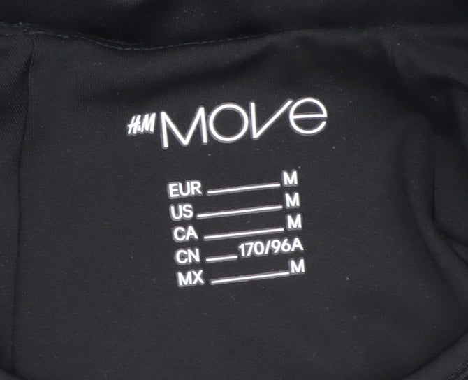 H&M Women's Black Skater Skirt M Activewear