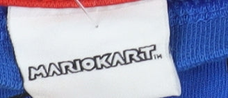 Mario Kart Boys Blue Graphic T-Shirt 6-7 Years