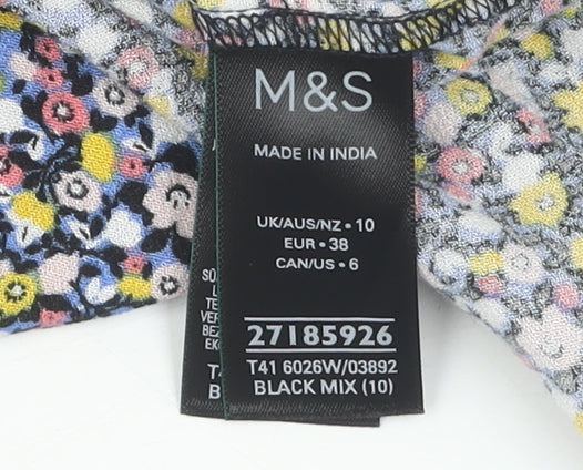 Marks and Spencer Women's Floral Blouse Size 10