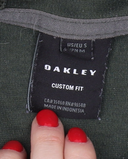 Oakley Men's Green Pullover Hoodie M Logo