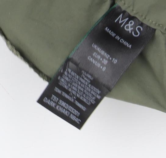 Marks and Spencer Women’s Green Cargo Trousers Size 10