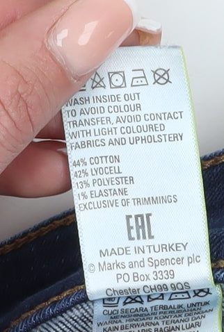 Marks and Spencer Blue Skinny Jeans, Women, Size 6