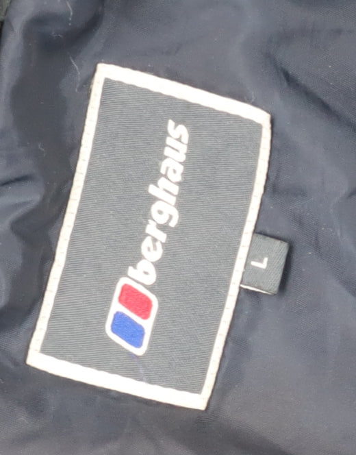 Berghaus Men's Blue Waterproof Hooded Rain Jacket L