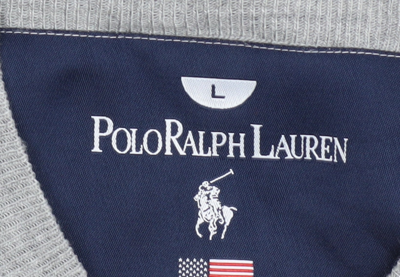 Polo Ralph Lauren Men’s Grey L Jumper Pullover