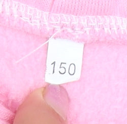 Taylor Swift Girls Pink Pullover Hoodie, 11-12 years, Music Theme