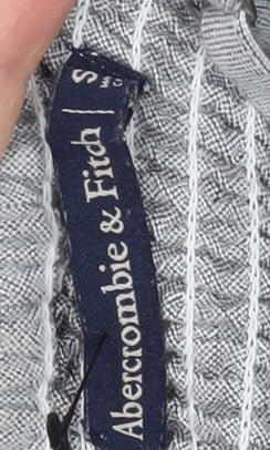 Abercrombie & Fitch Grey Pinafore Dress, S, Women's Casual Style