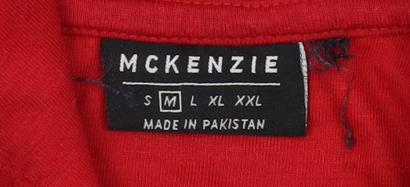 McKenzie Men's Red Pullover Hoodie M