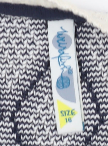 Weird Fish Women's Multicoloured Size 16 Cardigan