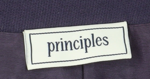 Principles Women's Purple Pencil Skirt, Size 12