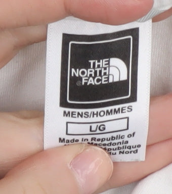 The North Face Men's White L Logo T-Shirt