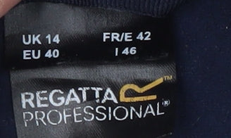 Regatta Women's Blue Fleece Waistcoat Size 14 Casual