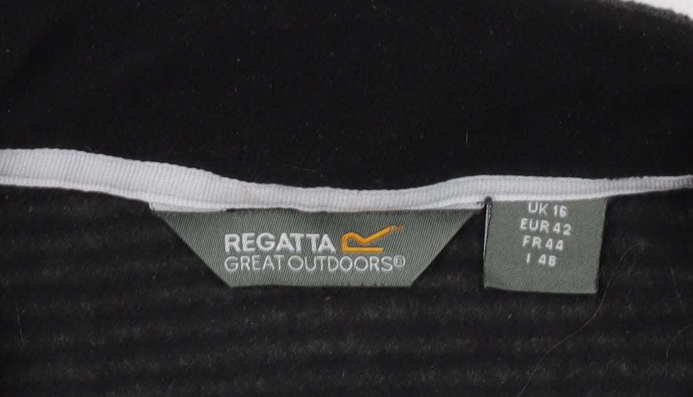 Regatta Women’s Black Pullover Sweatshirt Size 16