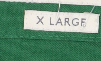 Burton Menswear Men's Green Cotton Parka Jacket XL