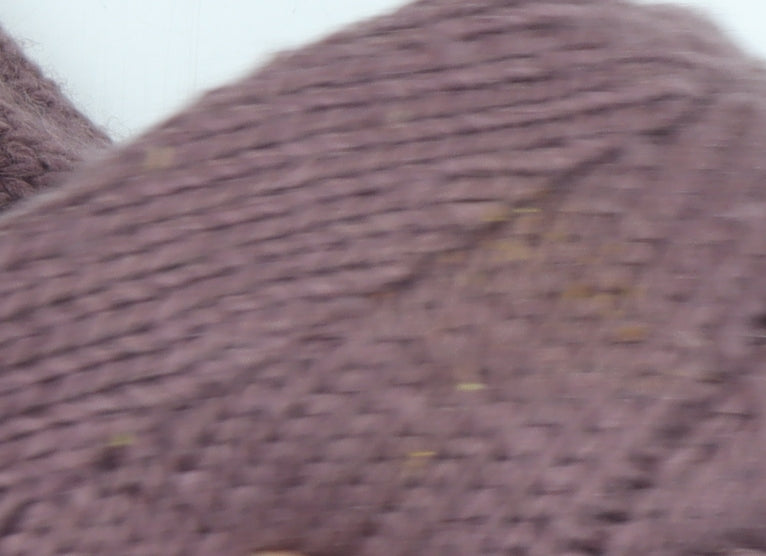 Eastex Women's Purple Wool Blend Cardigan Size 18