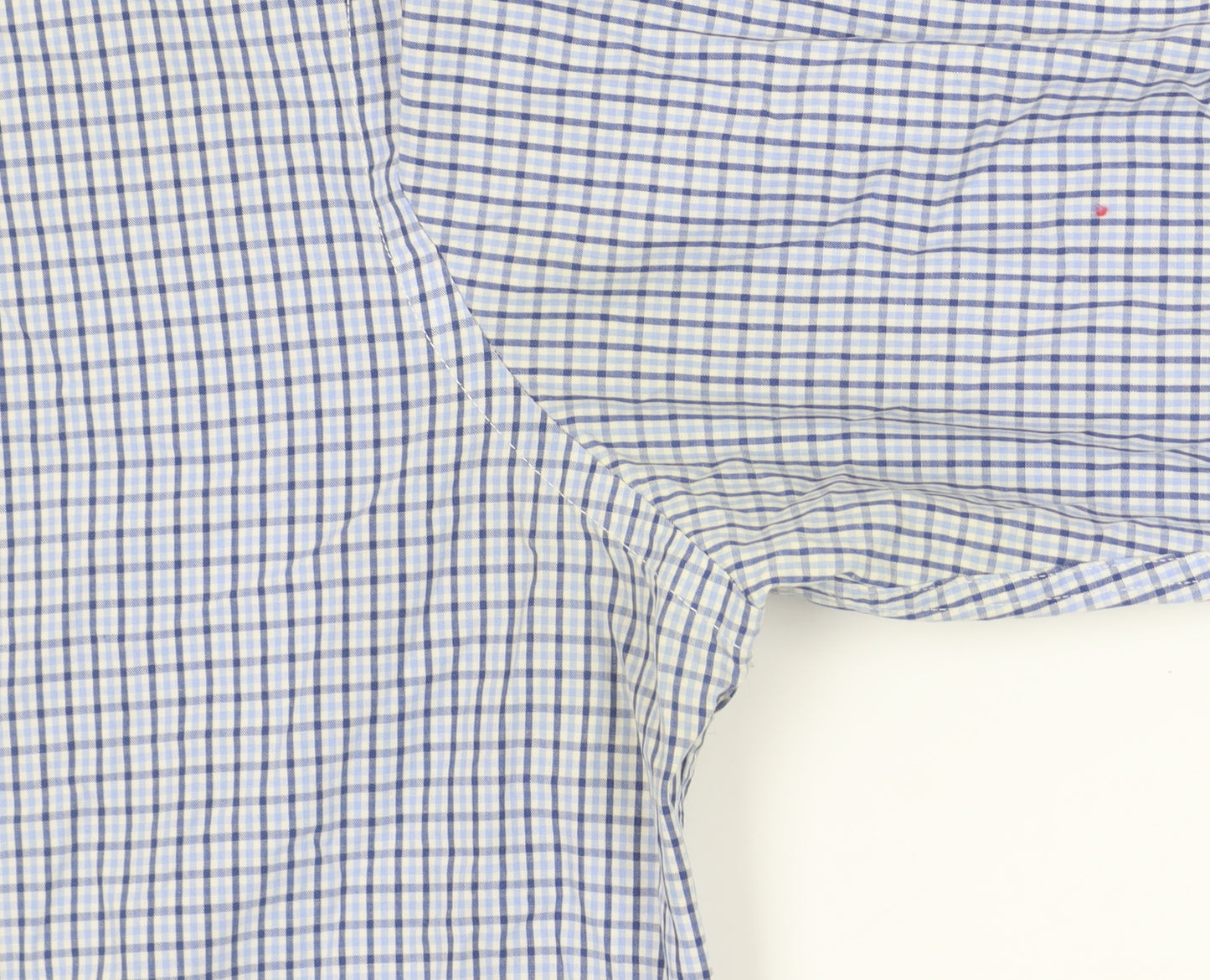 Jaeger Men's Blue Check Long Sleeve Shirt 15