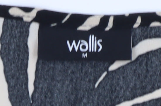 Wallis Women's Black Multicoloured M Shift Dress