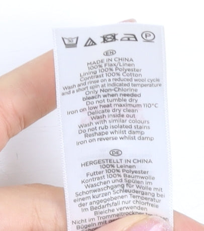 Hobbs Women's Yellow Floral Dress UK Size 16