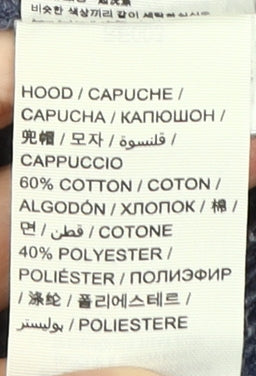 Superdry Men's Blue Full Zip Hoodie M