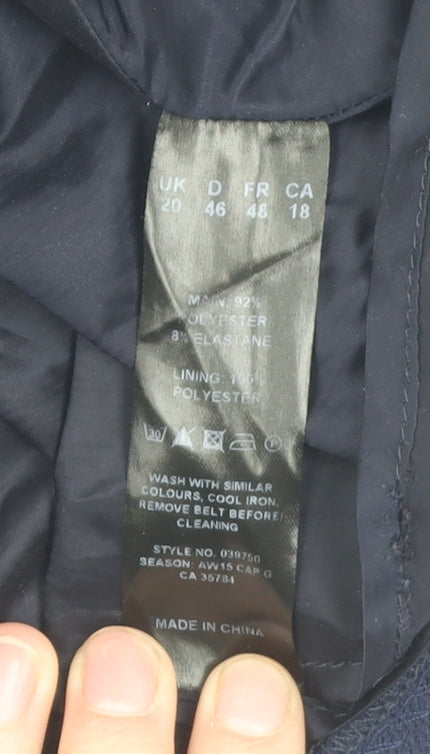 Kaliko Women's Blue Fit & Flare Dress Size 20