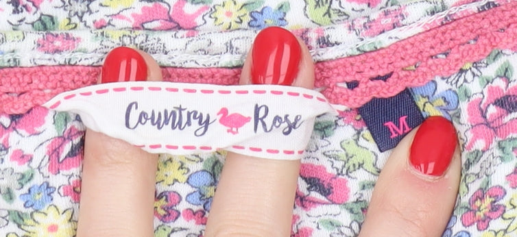 Country Rose Women's Multicoloured Floral Blouse M