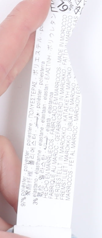 Zara Women's Green Wrap Dress, Size 16, Long Sleeve, Elegant