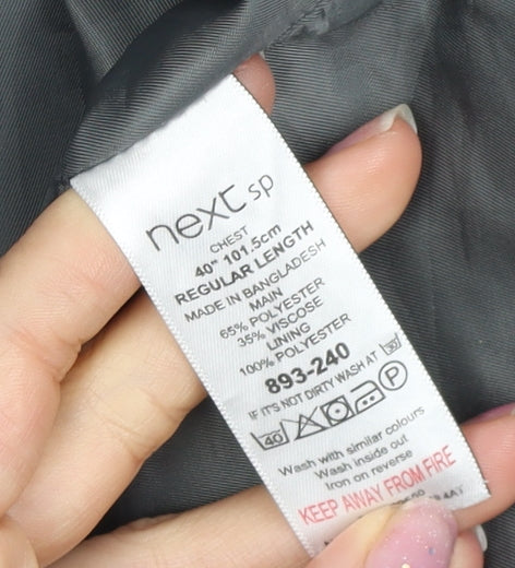 Next Men's Blue Waistcoat, Size 40R, Formal