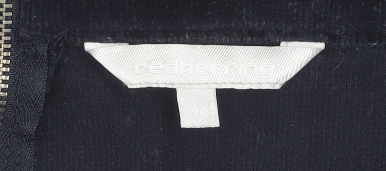 Red Herring Women's Black Corduroy Skirt, Size 14