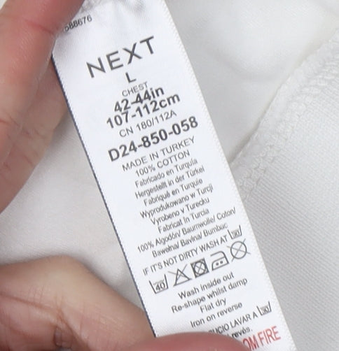 Next Men's L Cotton Colourblock T-Shirt