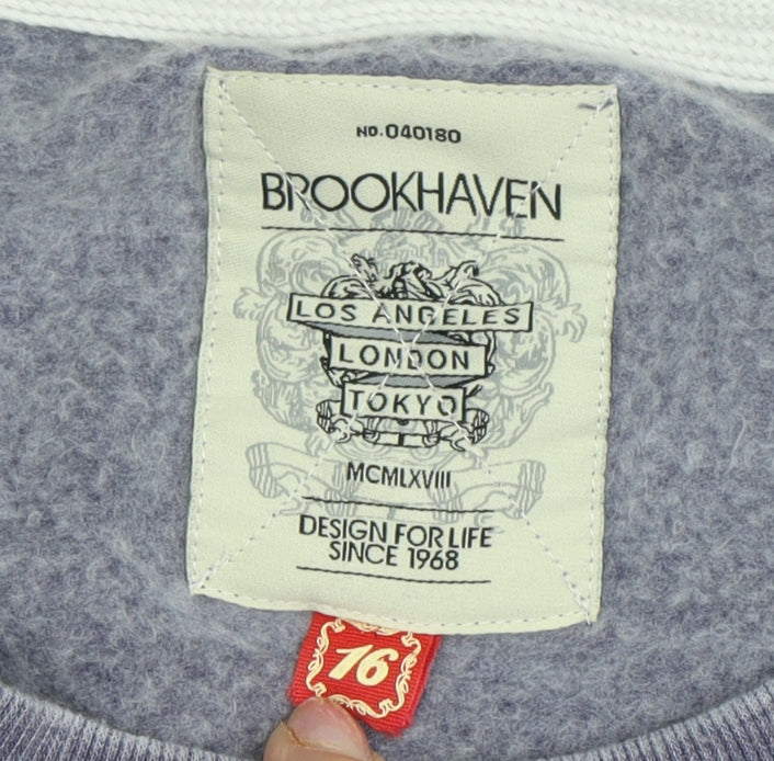 Brookhaven Women's Purple Pullover Sweatshirt, Size Unspecified