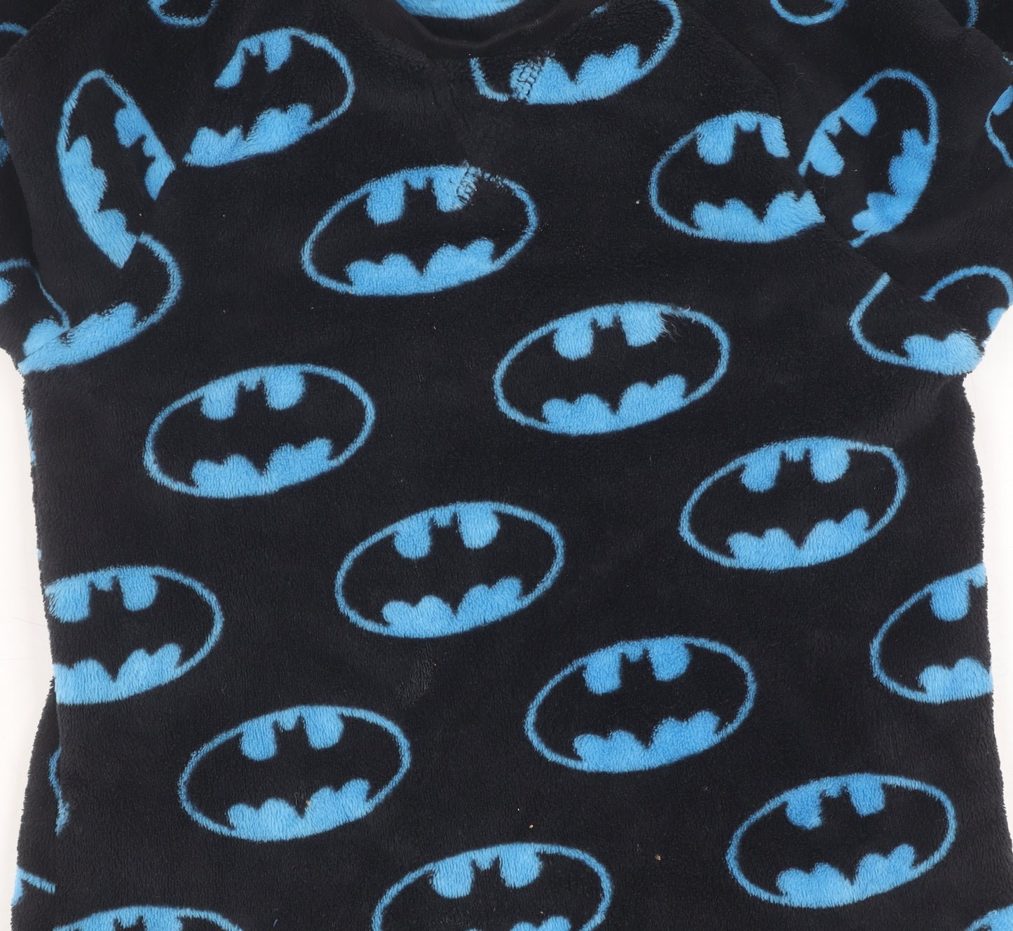 George Batman Boys Pyjama Top 6-7 Years Black Blue Fleece