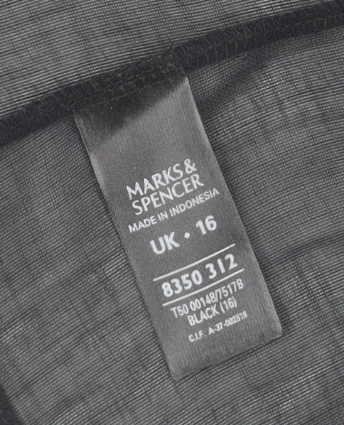 Marks and Spencer Women's Black Open Jacket