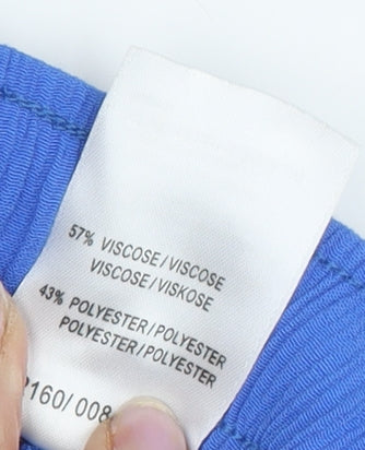 Damart Women's Blue Relaxed Trousers Size 18