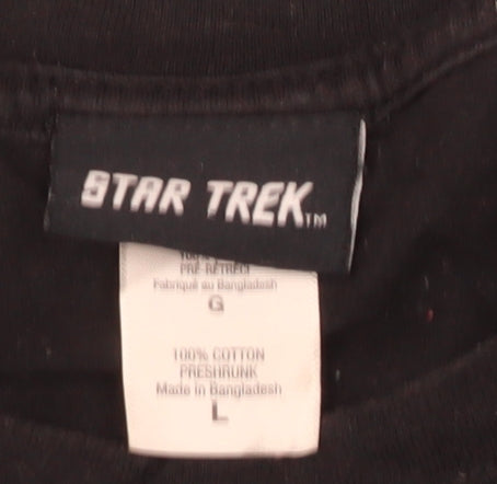 Star Trek Into Darkness Men's Black L T-Shirt