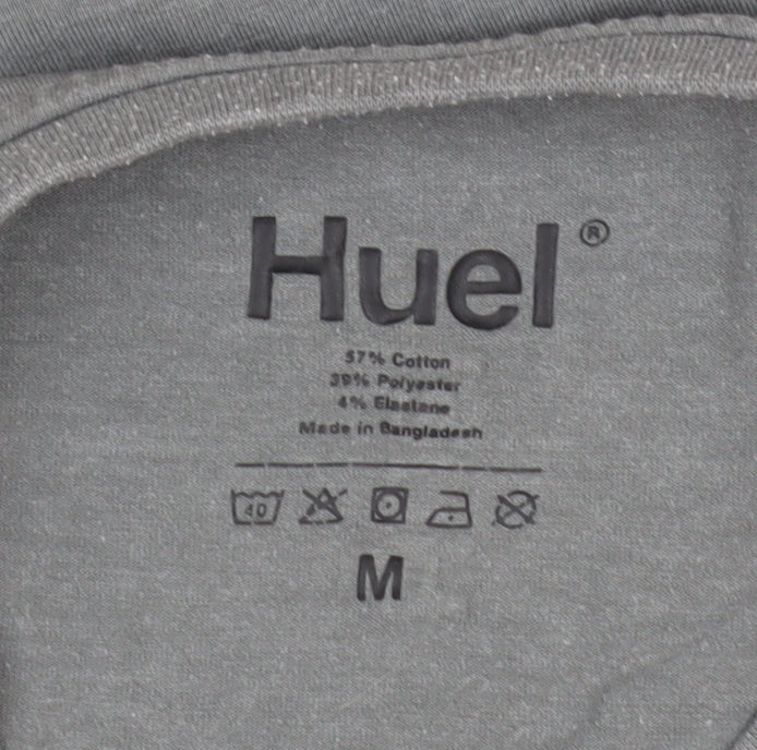 Huel Women's Grey T-Shirt M - Casual Comfort