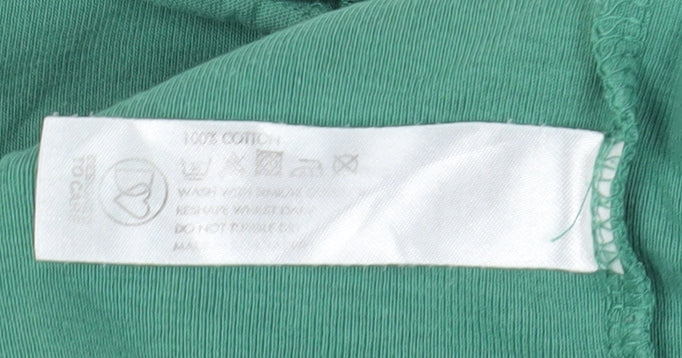 Debenhams Women’s Green Top Size 10