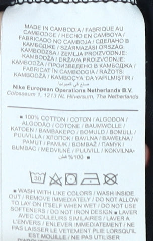 Nike Unisex Black Crew Neck T-Shirt XL