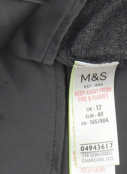 Marks and Spencer Women's Grey Jumper, Size 12