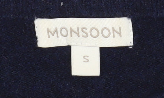 Monsoon Women's Blue S Pullover Jumper