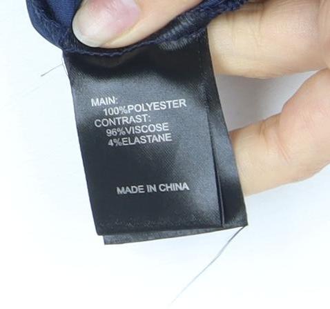 Women's Blue Dress Size 20 in Polyester Blend