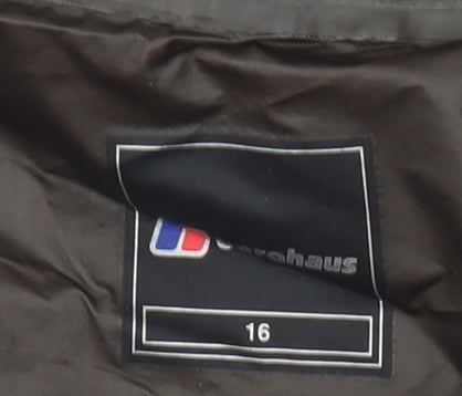 Berghaus Women's Pink Waterproof Hooded Jacket Size 16