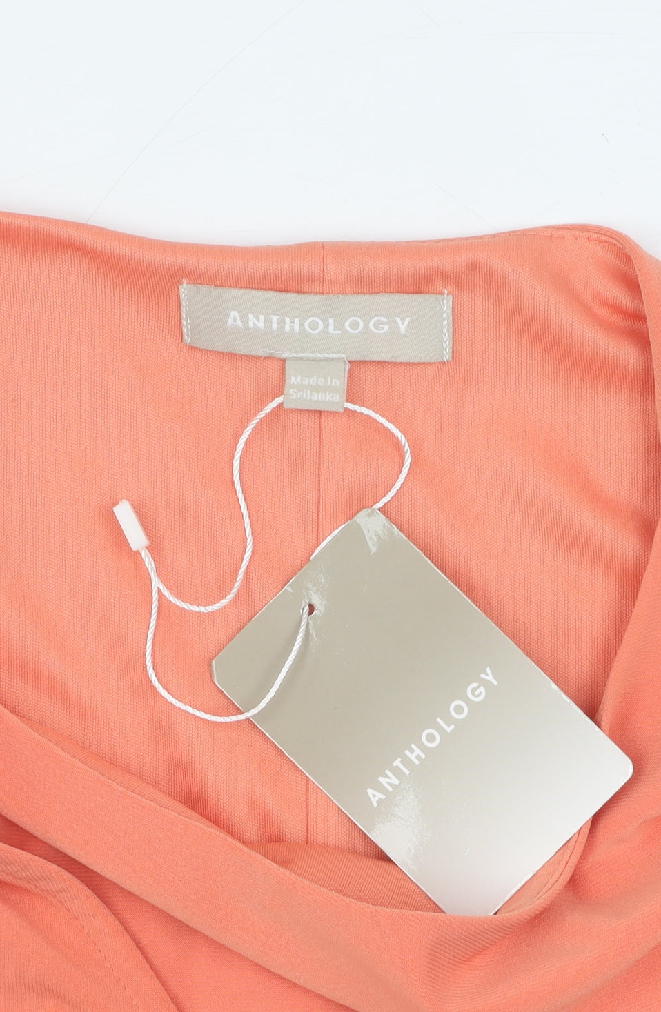 Anthology Women's Orange Sheath Dress Size 18