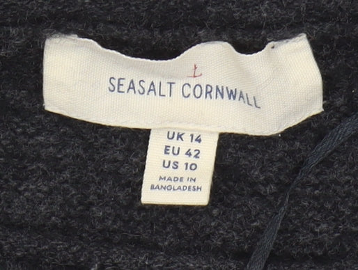 Seasalt Cornwall Women's Black Pullover Jumper