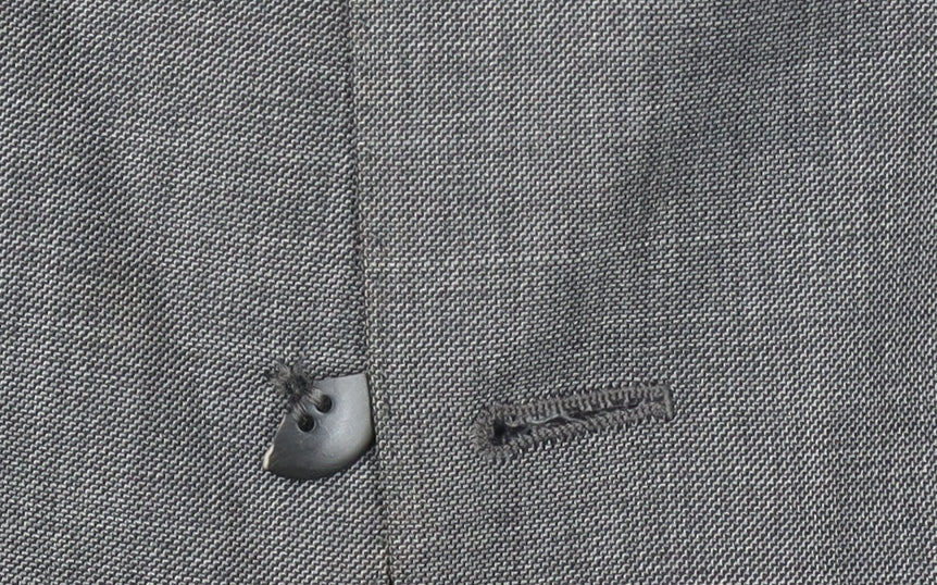 Jaeger Men's Grey Blazer, Size 40R, Regular Fit